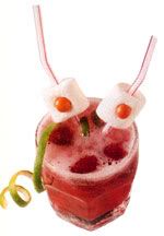Vampire Punch With Floating Clots Halloween Punch Recipe