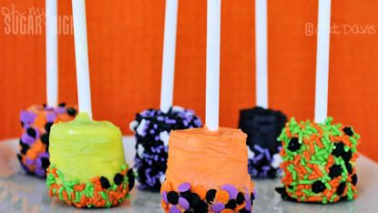 Halloween Marshmallow Pops Halloween Recipe