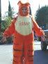 Alyson Hannigan as Tigger on Halloween