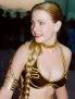 Melissa Joan Hart as Princess Leia on Halloween