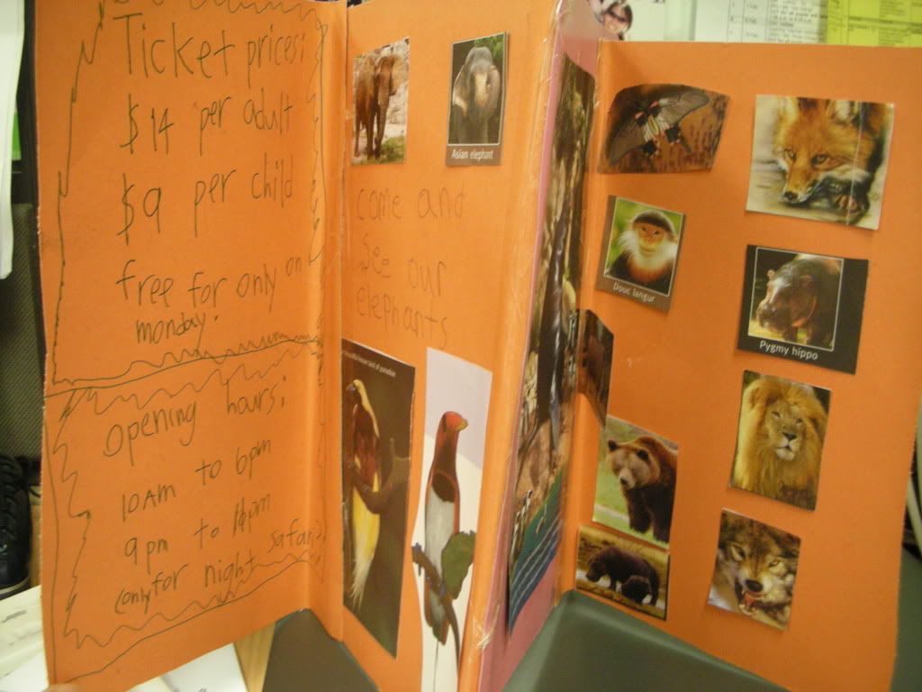 Pamphlet by Simon and Adrian