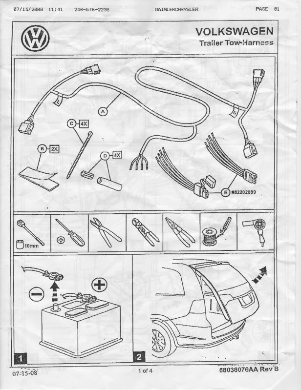 VWVortex.com - OEM Wiring Harness Install Instructions PDF/JPEG