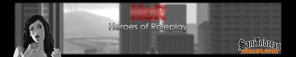 Heroes of Roleplay Forum Header