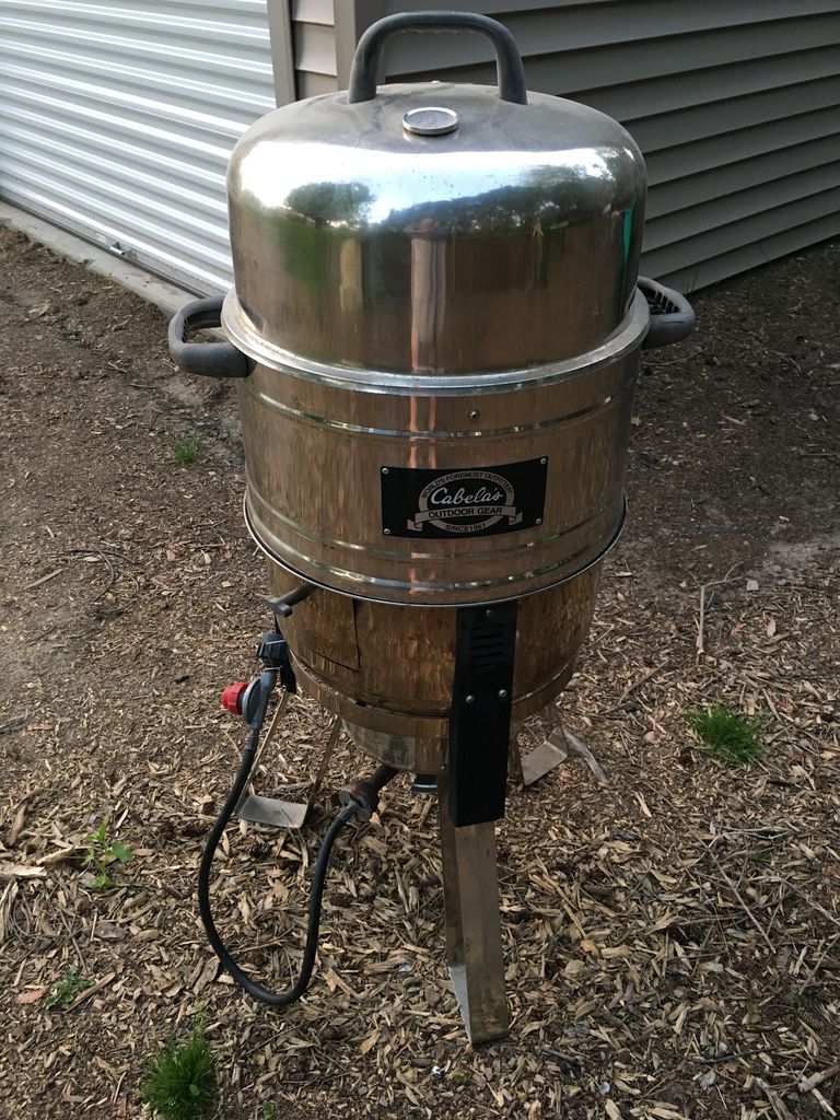 Cabelas SS 7 in 1 Smoker Michigan Sportsman Online Michigan Hunting