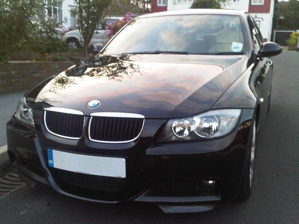 Waxing bmw cars #4