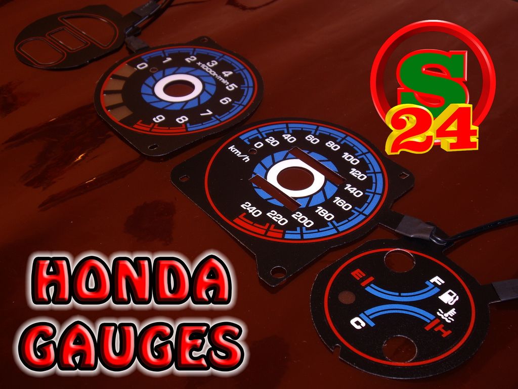 Honda del sol plasma gauges #5