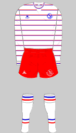 pompey shirt 1983-85 Away