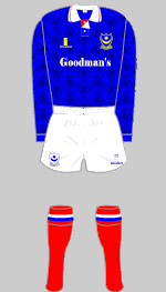 pompey shirt 1991-93