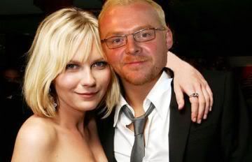 Kirsten Dunst and Simon Pegg