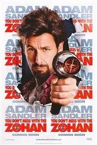 You Don't mess with the Zohan - Poster