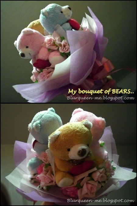 My Valentine's Day Bouquet of Bears