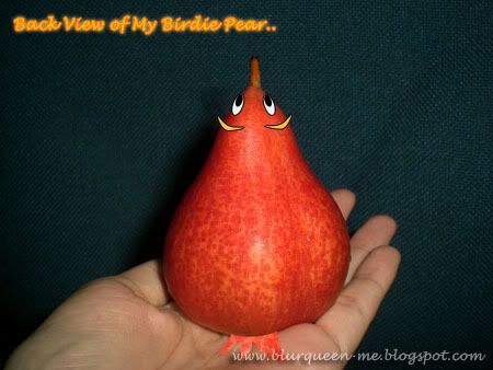 Back View Birdie Pear