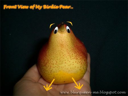 Front View Birdie Pear