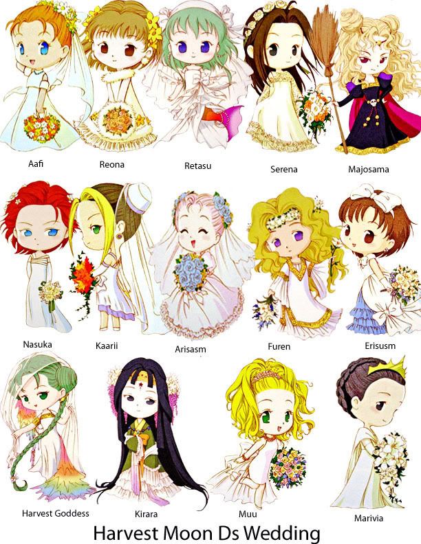 wedding dresses harvest moon