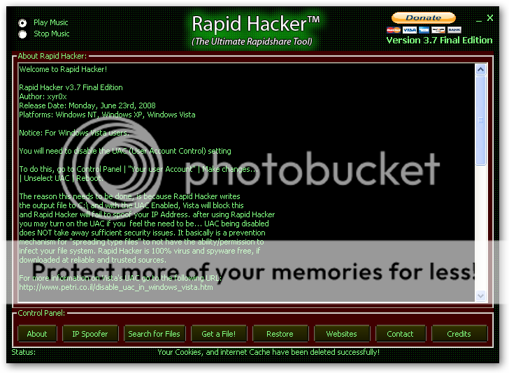 No More Download Limit Rapid Hacker can hack / crack / bypass waiting