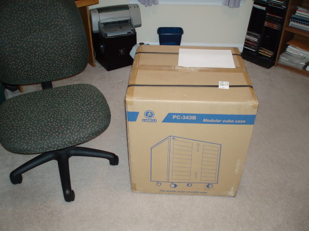 case in shipping box