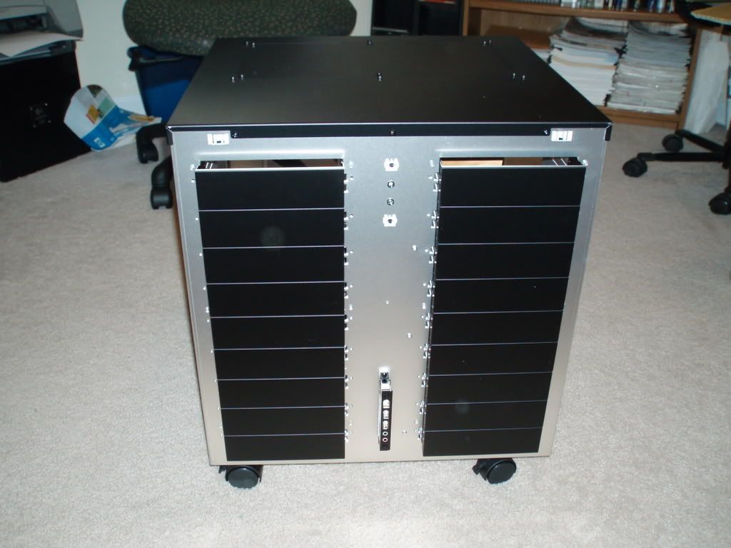 front panel removed