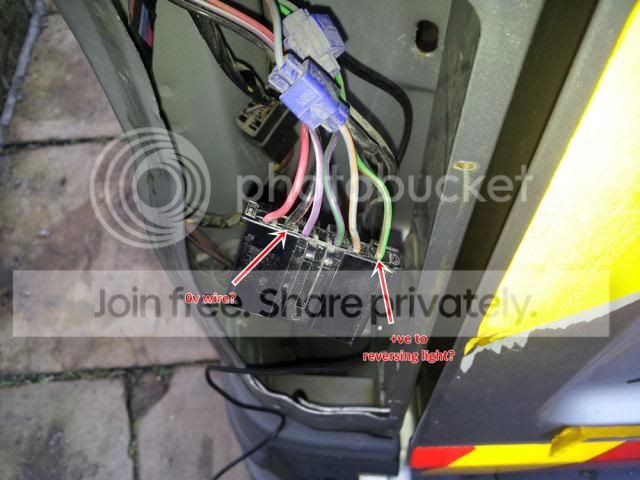 ford transit custom rear light cluster removal